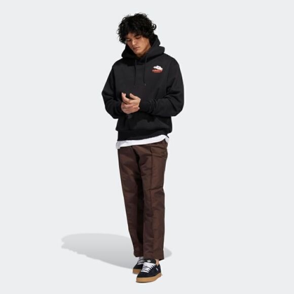 Adidas Mettz Mobbing Hoodie Skateboarding Artist Men's S Black HM9358 Painting - Picture 5 of 17